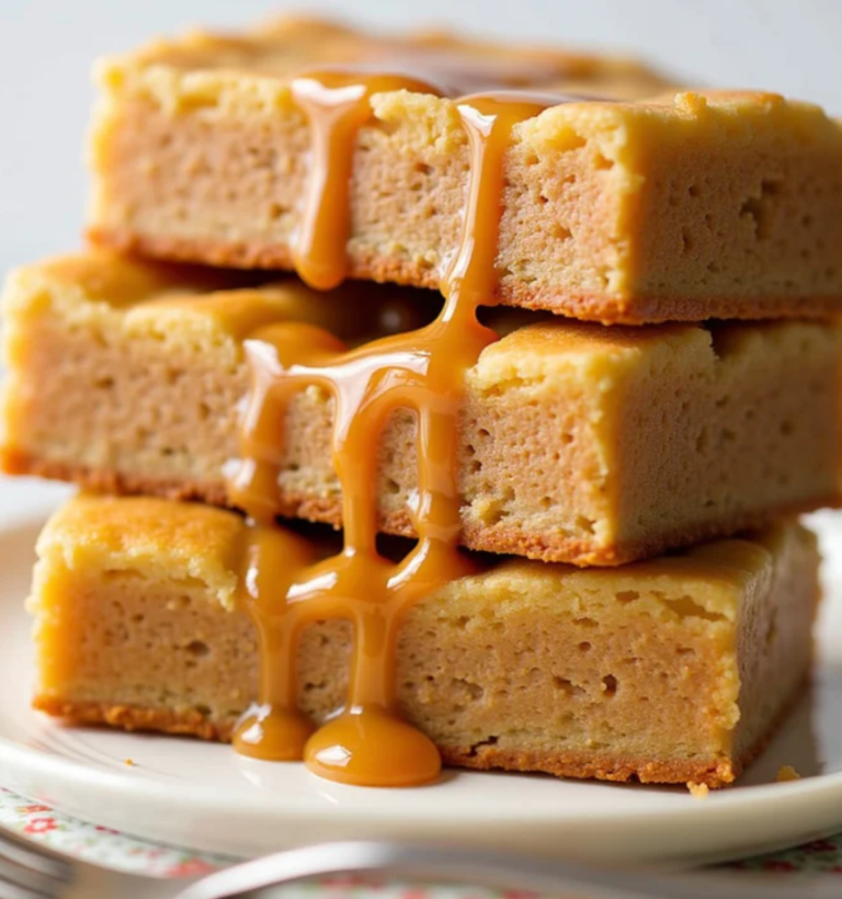 A platter of golden-brown, fluffy homemade maple donut bars coated in a thick, shiny maple glaze.